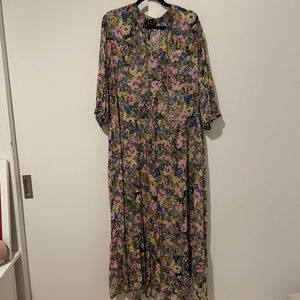 Anthropologie floral maxi dress - 14
